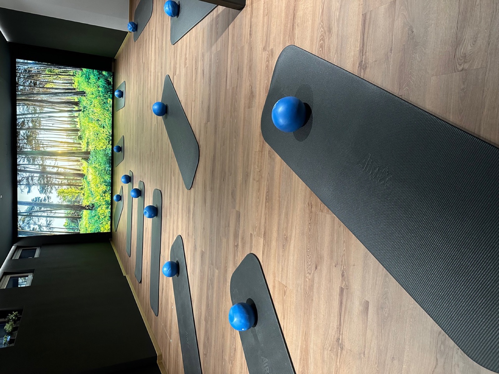 Bewegungsraum im Hotel Therme 51° — Pilates- und Yoga-Retreat
